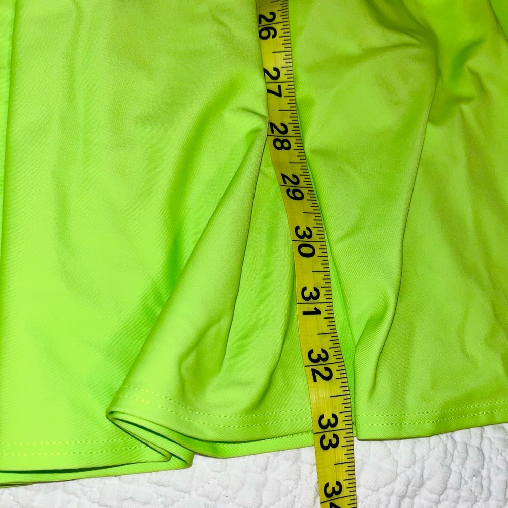 KILO TANGO Swing Golf Dress Lime:pink sz L NEW!! - Picture 9 of 10